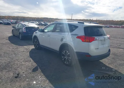 2015 Toyota Rav4 Limited из США, поврежденный, VIN 2T3DFREV5FW394639